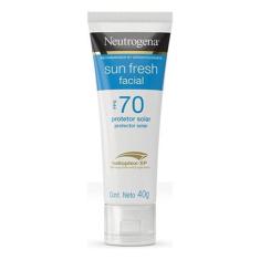 Protetor Solar Facial Fps 70 Sun Fresh 40g Neutrogena