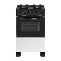 Fogão Esmaltec Caribe 4 Bocas Branco Bivolt