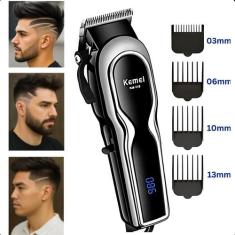 Cortador De Cabelo Kemei Km-119 Profissional Display Digital - FAZA