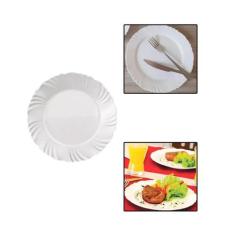 Prato de Vidro Petala Raso 25,5 cm - Nadir