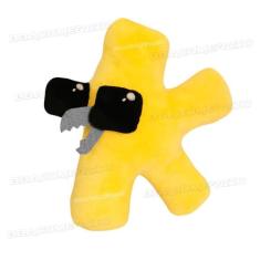 Pelucia Boneco Alfabeto Lore Letras Abecedario Educativo - BBACOMERCIO