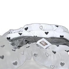 Jogo De Cama 6 Peças Completo Grife Casal  King Com Edredom