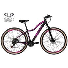Bicicleta Aro 29 Feminina Ksw Mwza Alumínio 24v Freio a Disco Hidráulico(óleo)-Feminino
