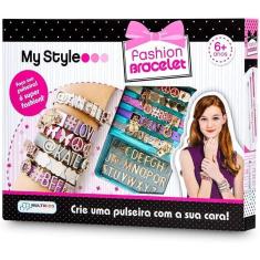 Conjunto Fashion Bracelet Pulseiras para Personalizar My Style Multikids