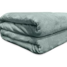 Lençol Solteiro De Plush com 02 Peças - BORGON, VERDE