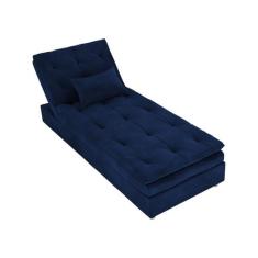 Sofá Chaise Para Clinica Psicanalise - Suede - Sv Decor -   Vania Deco