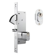 Fechadura Porta De Correr 940 Inox Stam