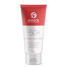 Protetor Solar Facial Anasol FPS 50 Oil Free 60g