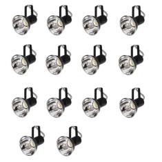 Kit 17 Spot Trilho Perfilado Eletro calha Par20 Bulbo OL5 - Hiperlight