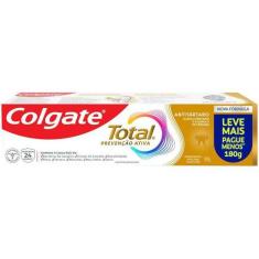Creme Dental Colgate Total Anti Tártaro 180g, 1, 180g