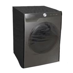 Capa Lava E Seca Samsung Wd14t 14 Kg Transparente Com Ziper Preta