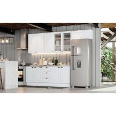 Cozinha Modulada Americana com 7 Peças Branco HP - Henn