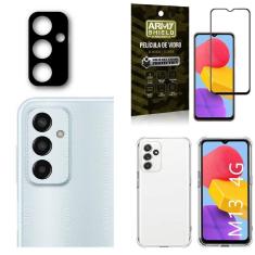 Capinha Galaxy M13 + Película De Câmera + Película 3D