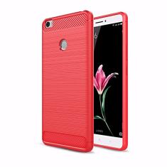 XIAOMI Capa para Mi MAX 2, Manyip Capa de material de fibra de carbono TPU, capa ultrafina fina, lisa, antiderrapante, antiimpressões digitais, capa protetora totalmente elegante simples para XIAOMI