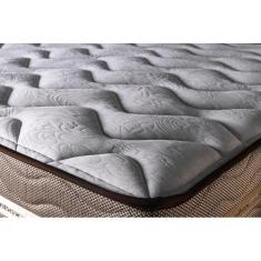 Colchão Queen de Molas Ensacadas 158x198x22 Cama inBox Smart Gold Bege