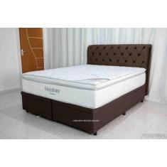 Colchão ortobom - freedom - molas ensacadas - casal 138x188x32, Queen