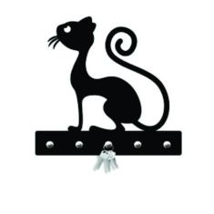Porta Chaves Decorativo Gato 07 - New Decor