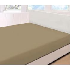 Lençol Para Casal com Elástico Microfibra 100% Poliéster - ThamyBaby, 