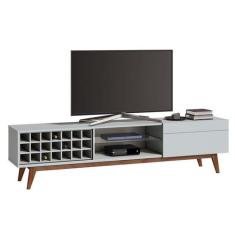 Rack Classic AD 2.2 Branco Acetinado - Imcal Móveis