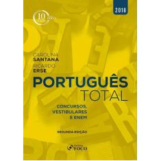 Livro - Português total: Concursos, vestibulares e ENEM - 2ª edição - 