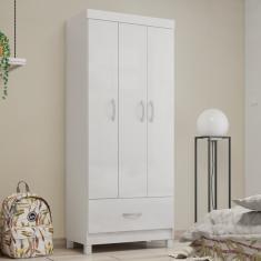 Guarda-roupa Solteiro Prince  3 Portas 1 Gaveta Dem bile
