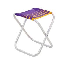 Banqueta de Praia Tramontina Fiji em Alumínio com Assento Roxo e Amare