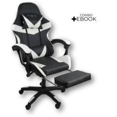 Cadeira Gamer Stillus Ergonômica Com Apoio Para Os Pés com Ebook - Ofi