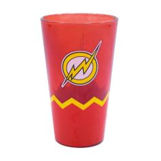 Copo Vidro Flash 450Ml Liga Da Justiça