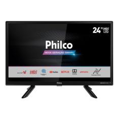 Smart Tv 24 Philco Led Ptv24g50sn Midiacast Netflix