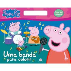 Peppa pig - uma banda para colorir