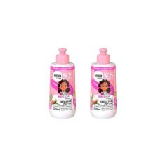 Creme Para Pentear Salon Line 300Ml Sos Kids Cachos - 2Un