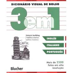 Dicionario Visual De Bolso 3 Em 1 - Ingles/ Italiano/ Portugues - Edga