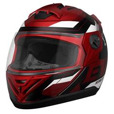 CAPACETE FECHADO PRO TORK EVOLUTION 788 G8 EVO BRILHANTE VERMELHO TAM. 62