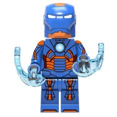 Boneco Blocos De Montar Homem De Ferro Armadura Mark Mk27