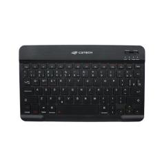 Teclado Sem Fio Mini Bluetooth C3Tech K-BT40BK Preto