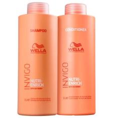 Wella Kit Shampoo e Condicionador Nutri Enrich Invigo - Wella Professi