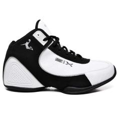 Tenis De Basquete Charge Branco E Preto