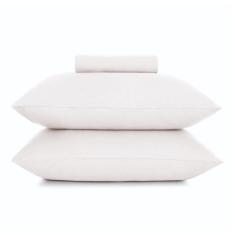 Lençol King Elástico +2 Fronhas Malha In Cotton Altenburg