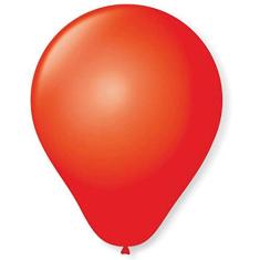 Balão Classic N.065, Vermelho, Pacote com 50, São Roque