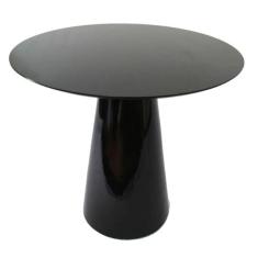 Mesa de Jantar Cone 100 cm Laqueada Preto