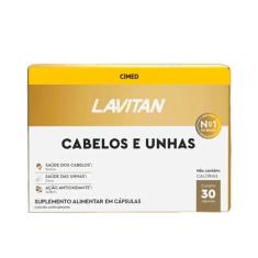 Lavitan Hair Cabelos E Unhas 30 Cápsulas - CIMED