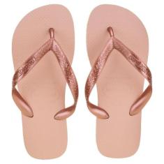 Chinelo top havaianas - 4000029, Bronze, 33/34