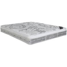 Colchão Queen Castor Super Luxo Latex Grand Plush One Face 158x198x30,