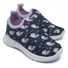 Tenis Infantil Menina Confortável Dia a Dia Escolar-Feminino