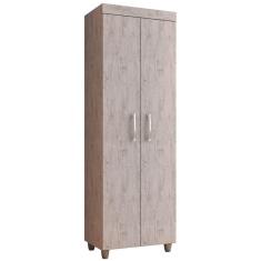 Armário Multiuso Rafaela 2 Portas Nathy Móveis Rústico