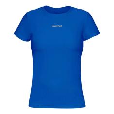 Camiseta Active Fresh Mc - Feminino Curtlo G Azul
