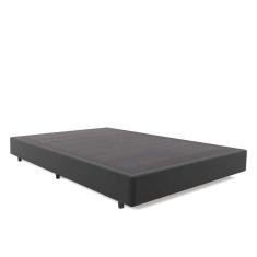 base para cama box casal torvi suede (35x138x188) grafite