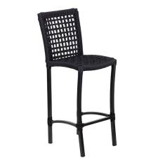 Banqueta Cannes em Alumínio e Corda Náutica para Área Edícula Piscina