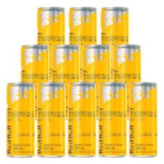 Energético Red Bull Tropical Lata 250ml 12 Unidades