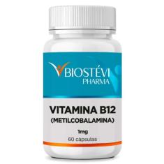 Vitamina B12 - Metilcobalamina 1mg 60 Cápsulas